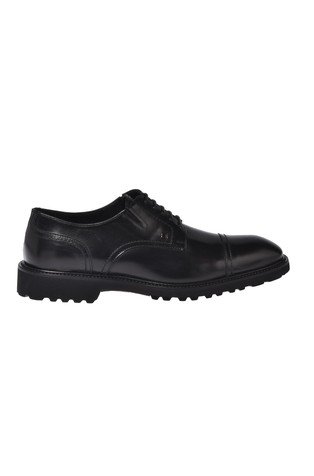 zapatos derby de cuero negro con tacón (copy)